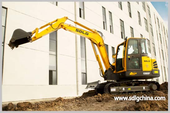 sdlg e660f excavator